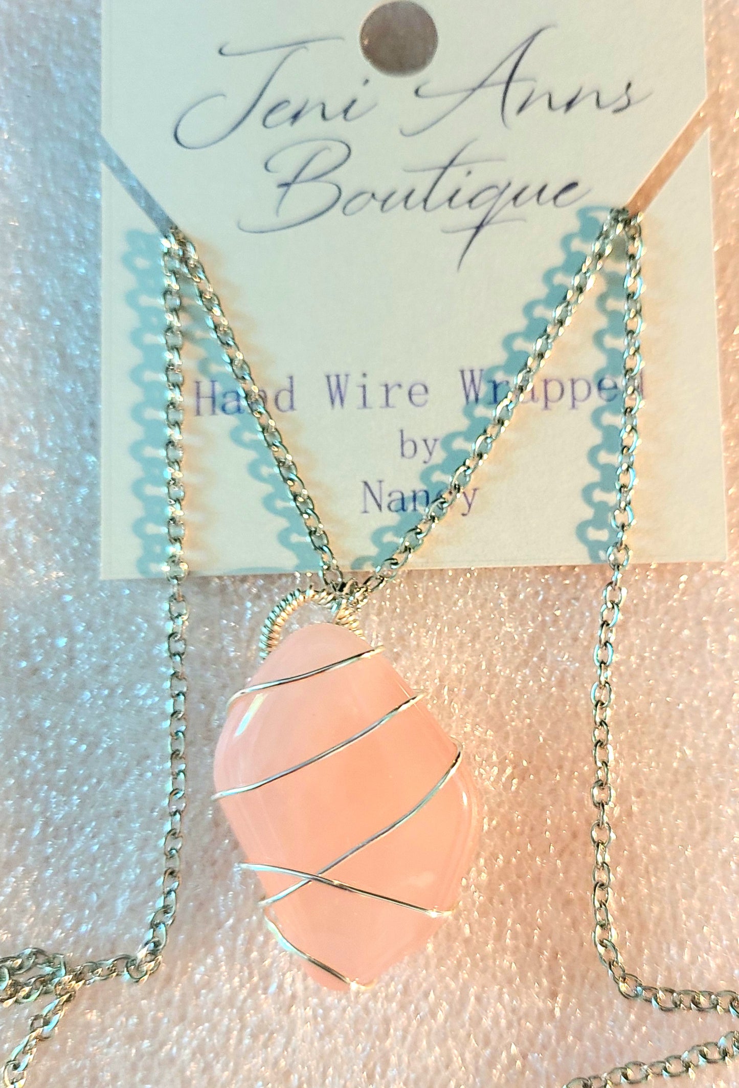 Hand Wire Wrapped Necklace