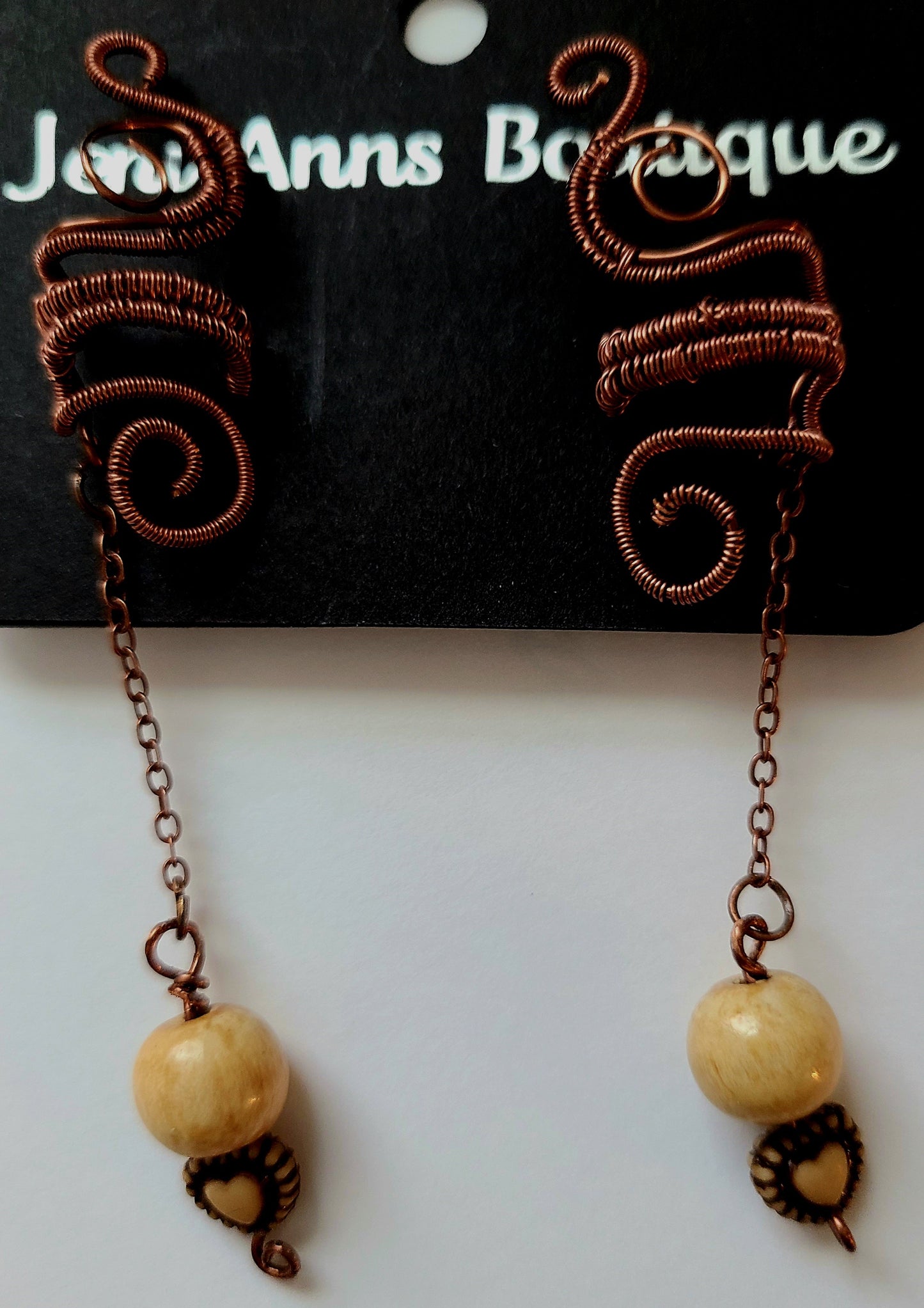Hand Wire Wrapped Ear Cuffs
