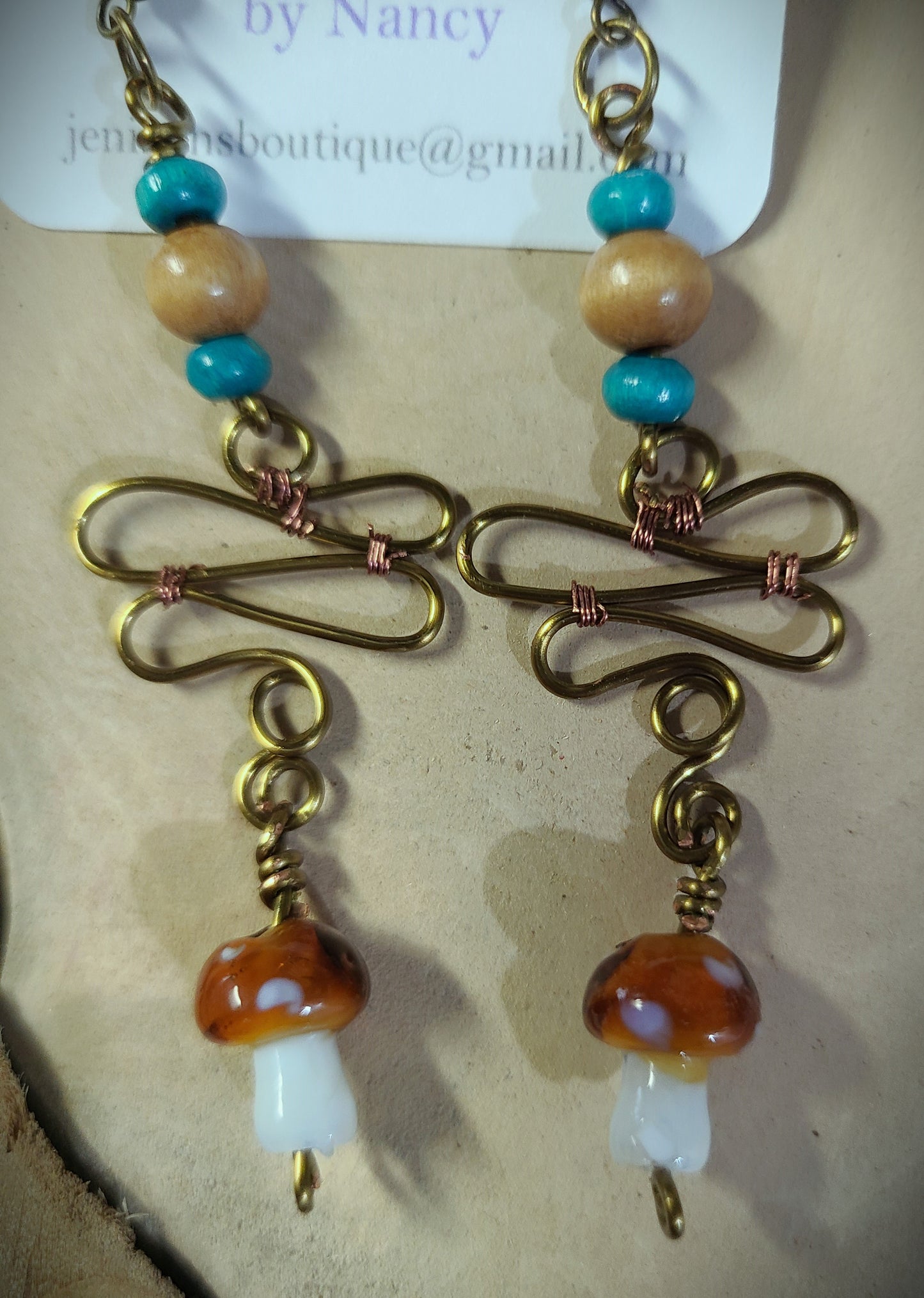 Hand Wire Wrapped Earrings