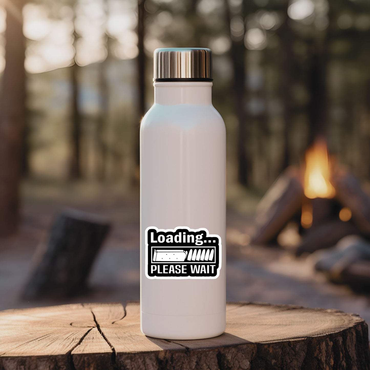 Loading Please Wait Sticker