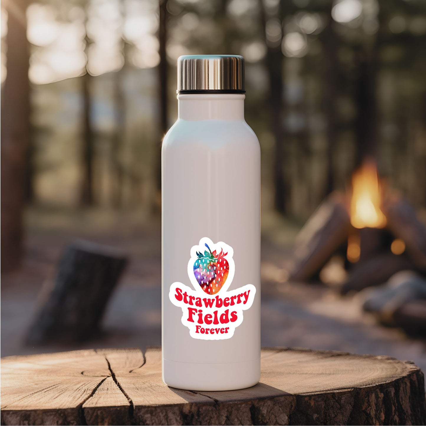 Strawberry Fields Sticker
