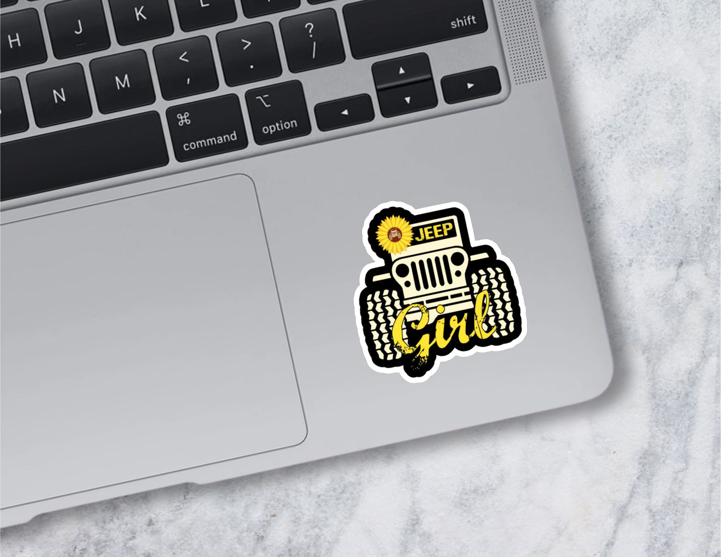 Jeep Sunflower Sticker