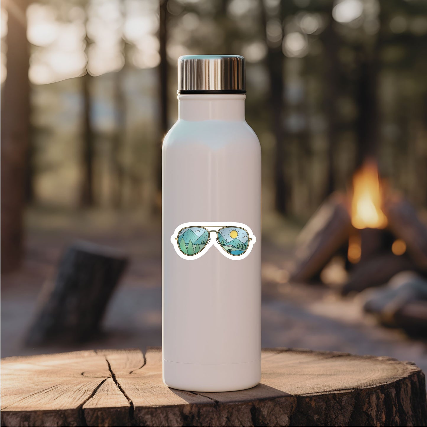 Landscape Shades Sticker