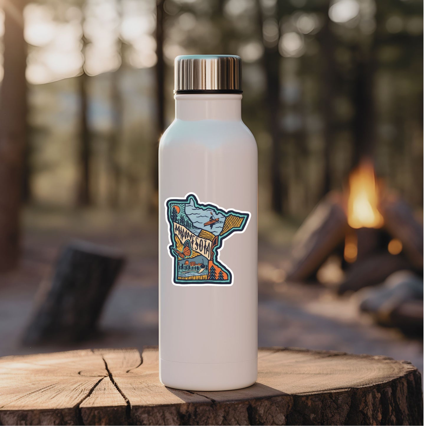 MN State Collage Sticker