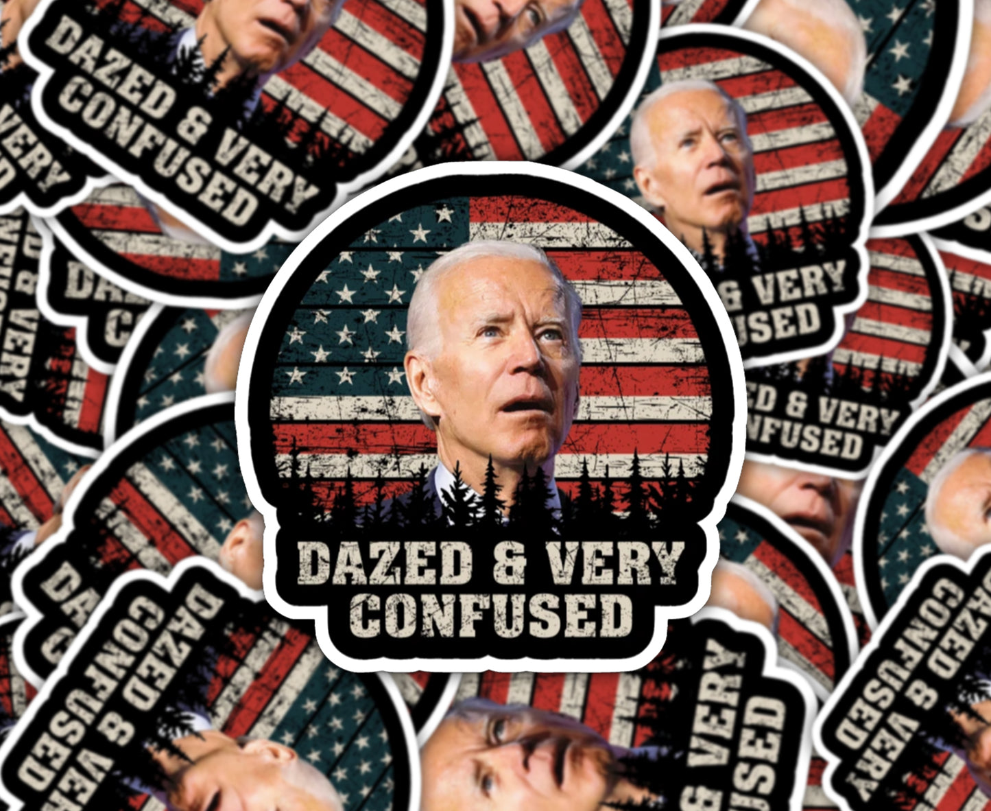 Biden Dazed and Confused Sticker