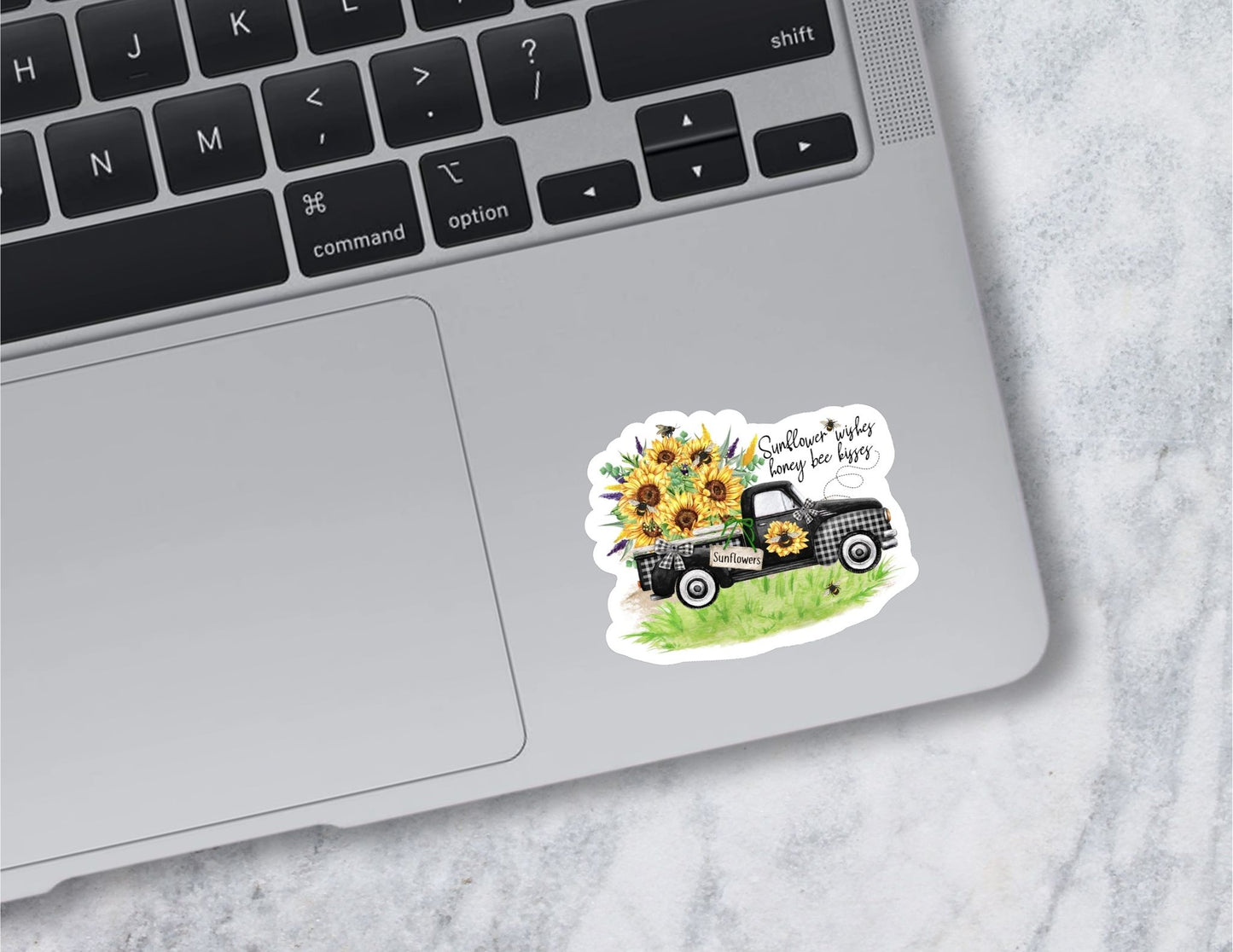 Sunflower Truck Sticker