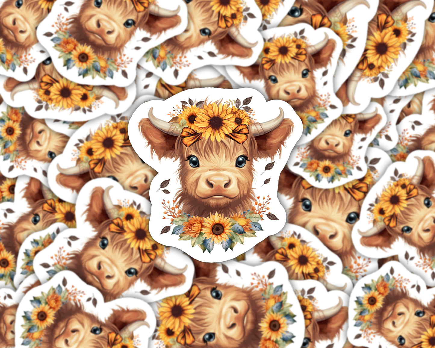 Baby Cow Sticker