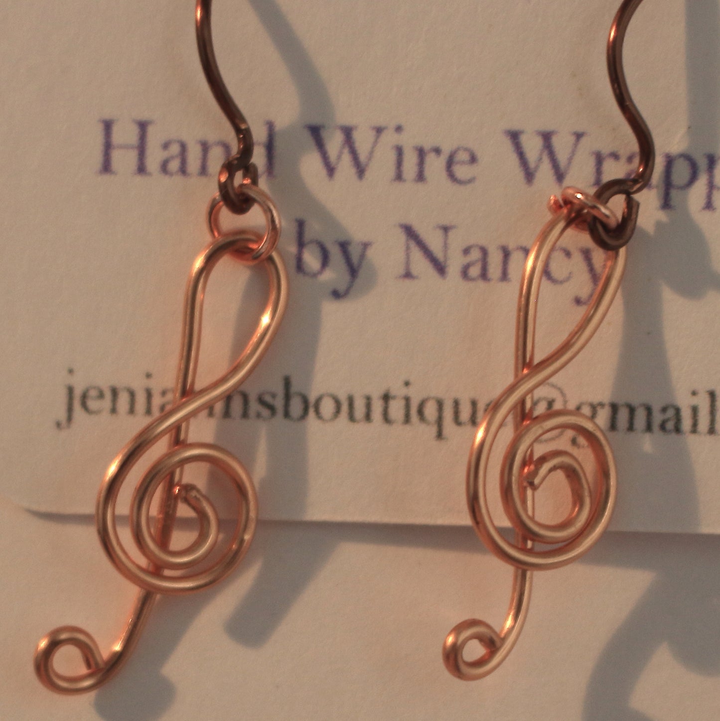 Hand Wire Wrapped Earrings
