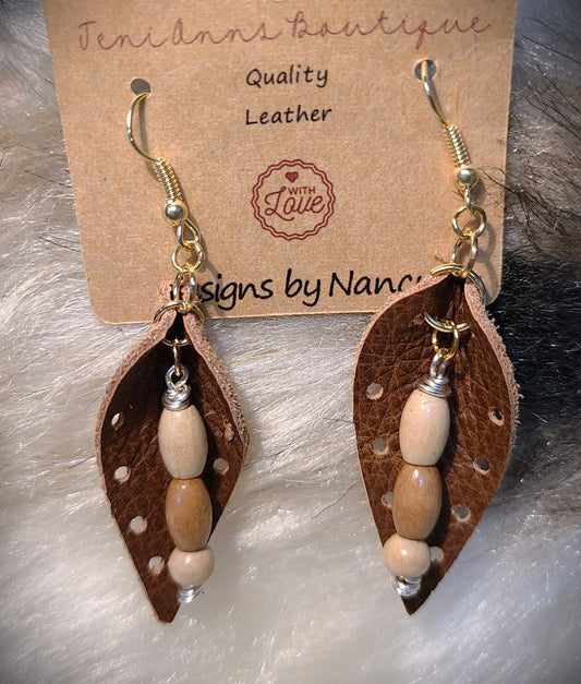 Earrings Leather