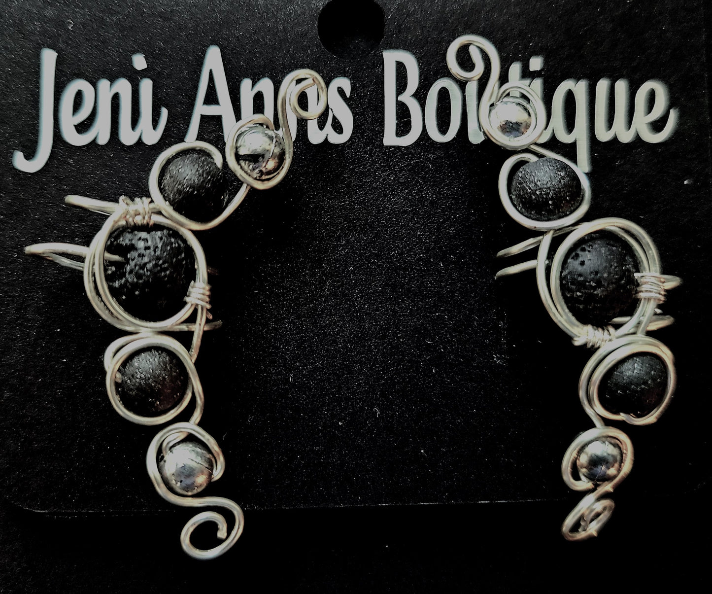 Hand Wire Wrapped Ear Cuffs