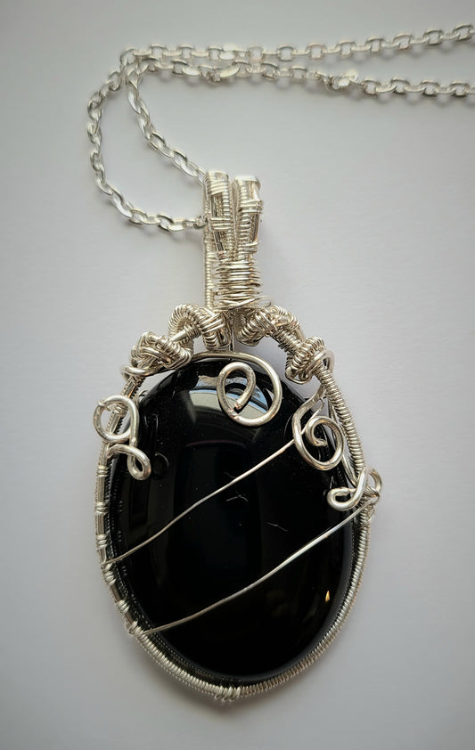 Hand Wire Wrapped Necklace