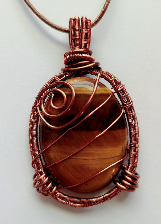 Hand Wire Wrapped Necklace