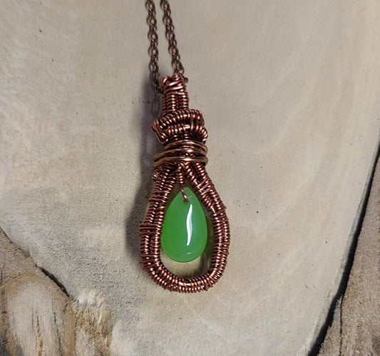 Hand Wire Wrapped Necklace