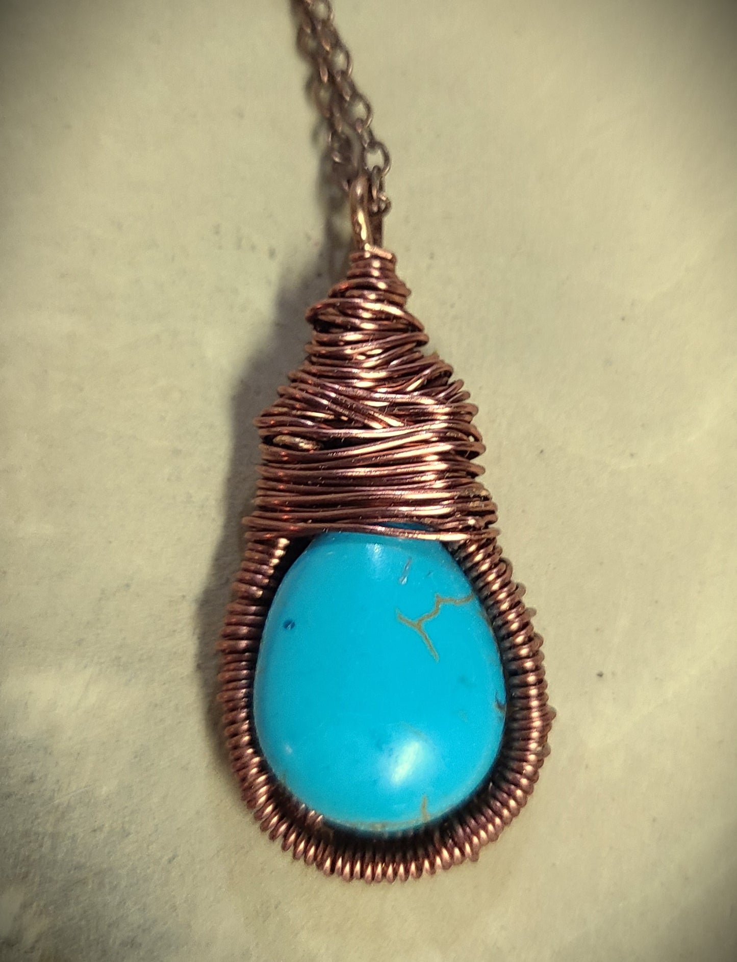 Hand Wire Wrapped Necklace