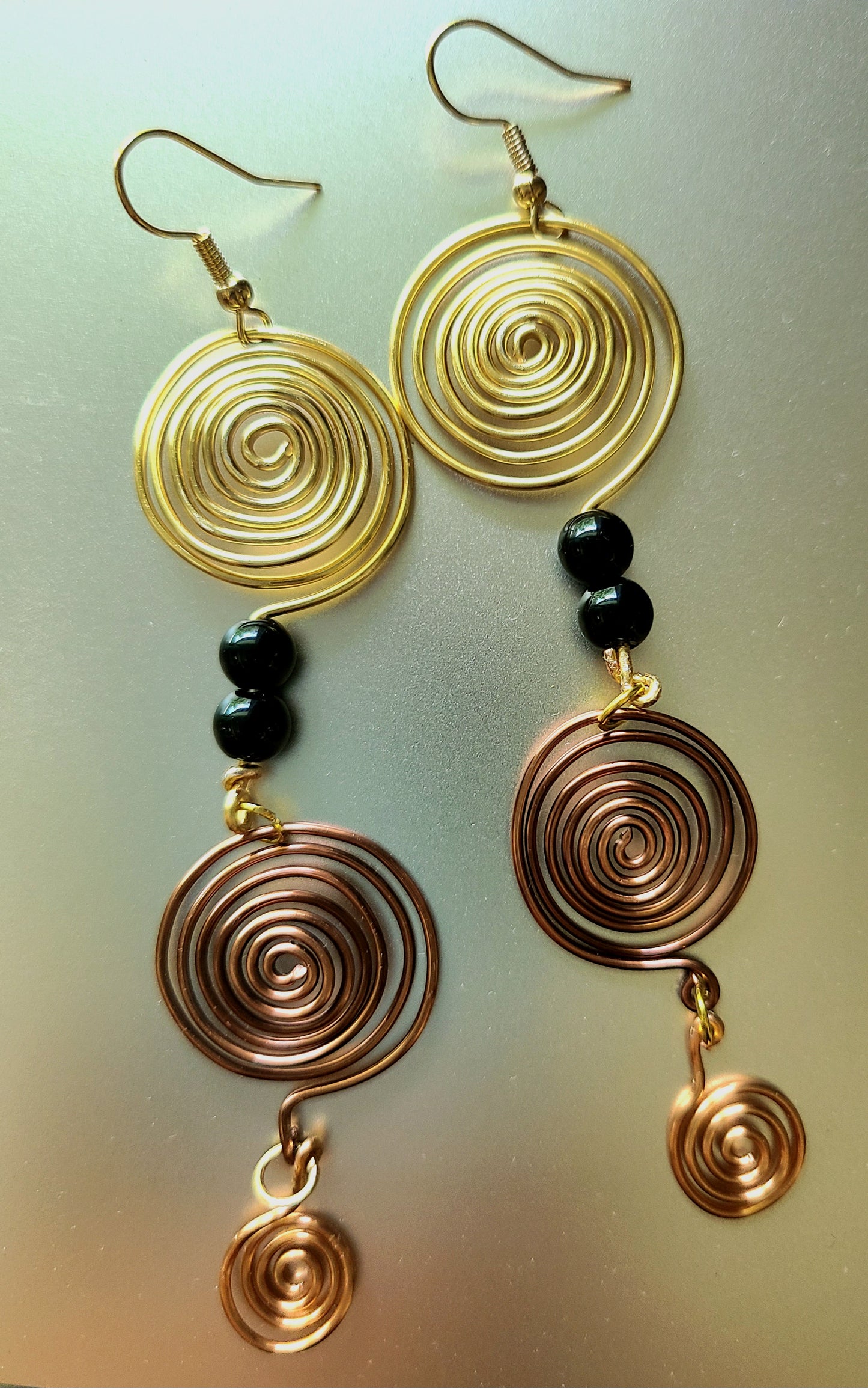 Hand Wire Wrapped Earrings
