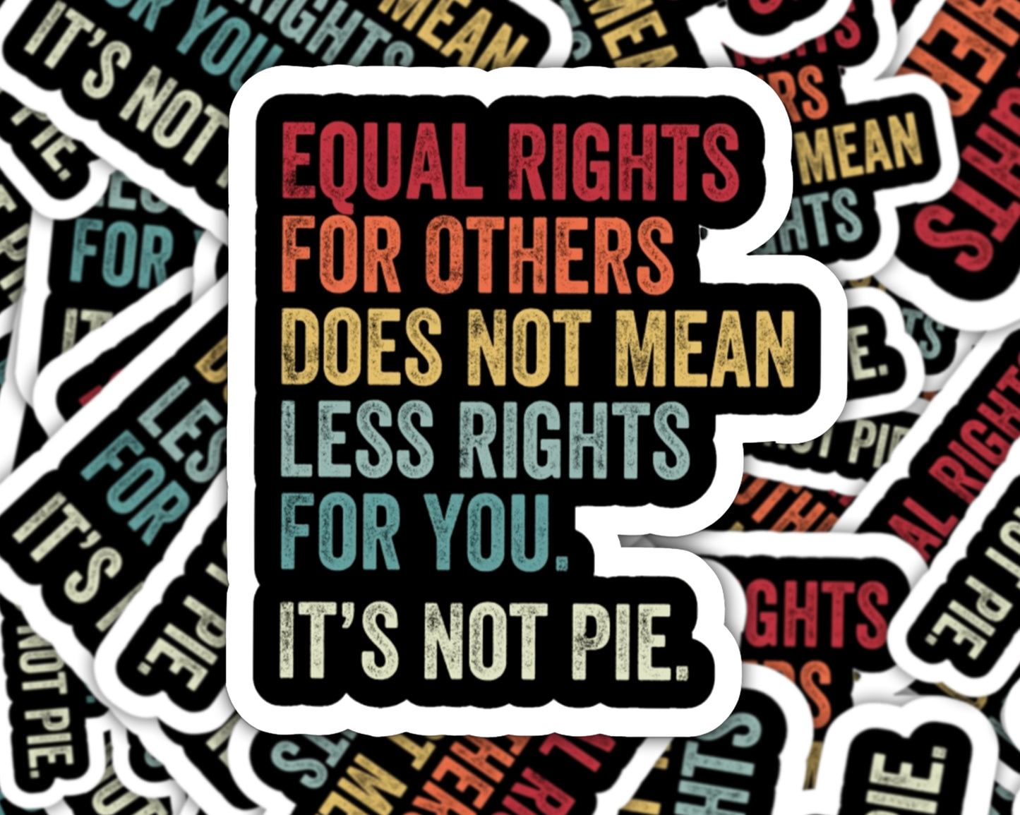 Equal Rights Sticker