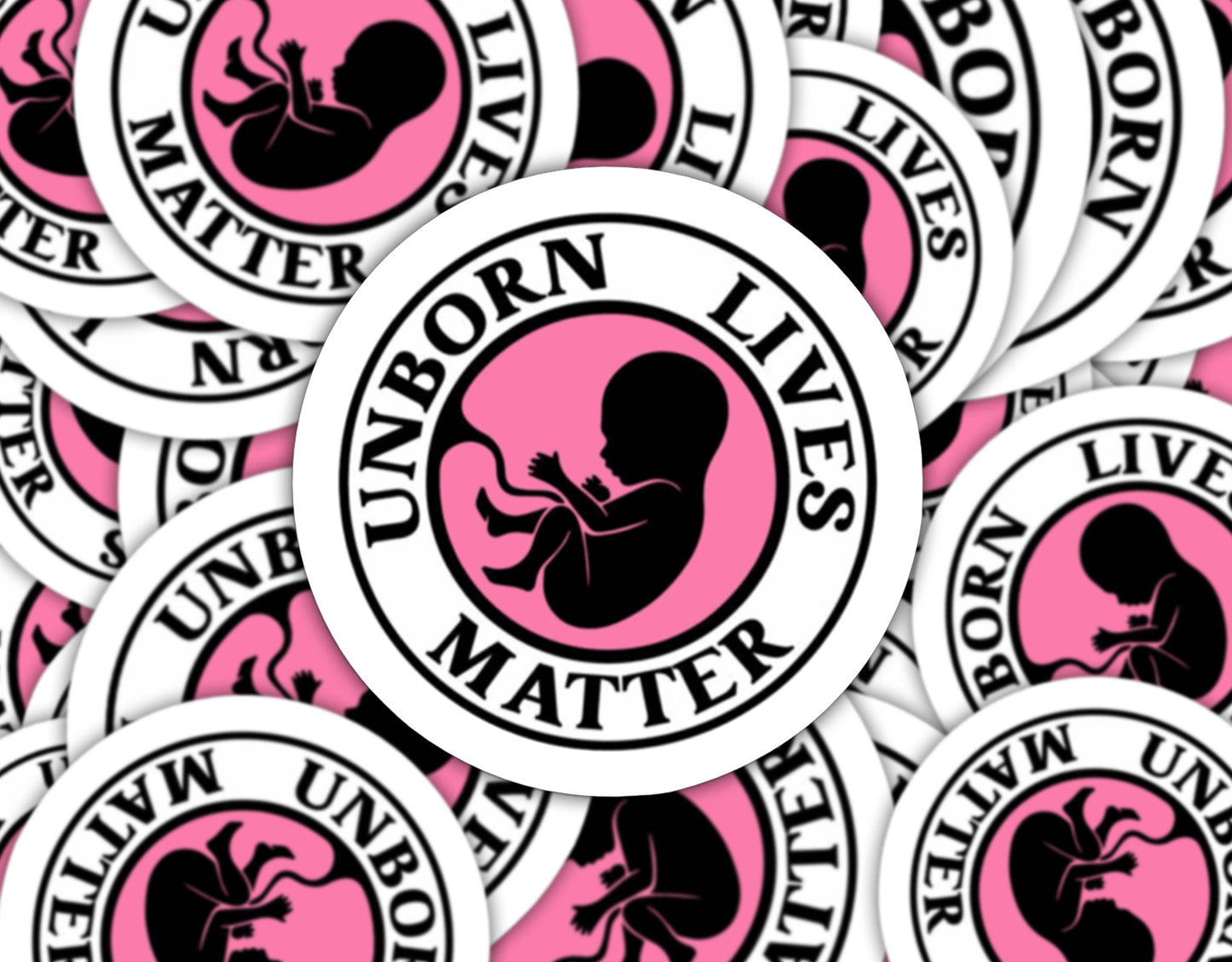 Unborn Lives Fetus Sticker