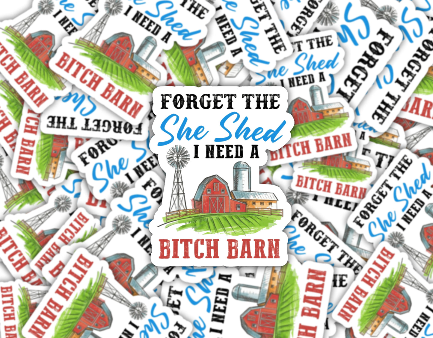 Bitch Barn Sticker