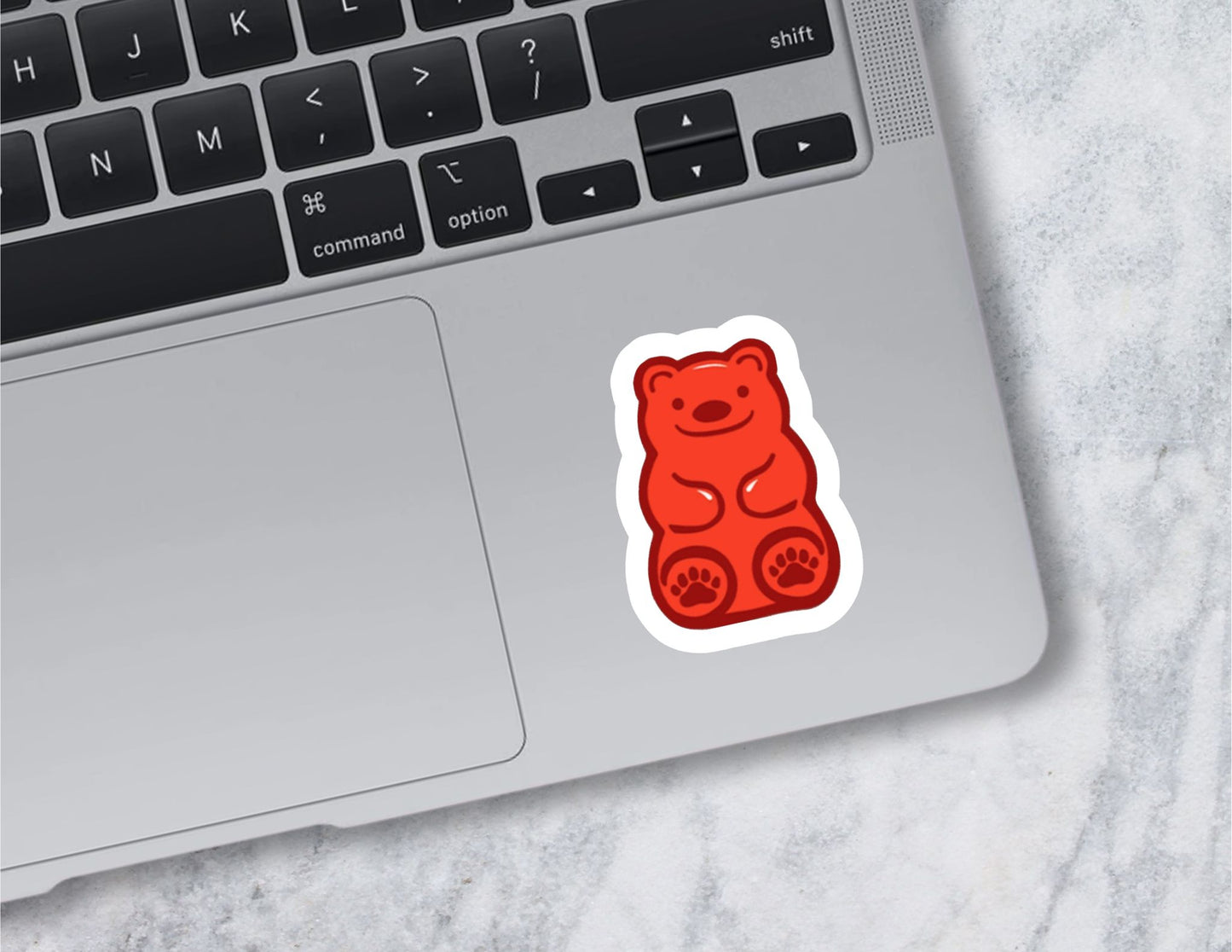 Red Bear Sticker