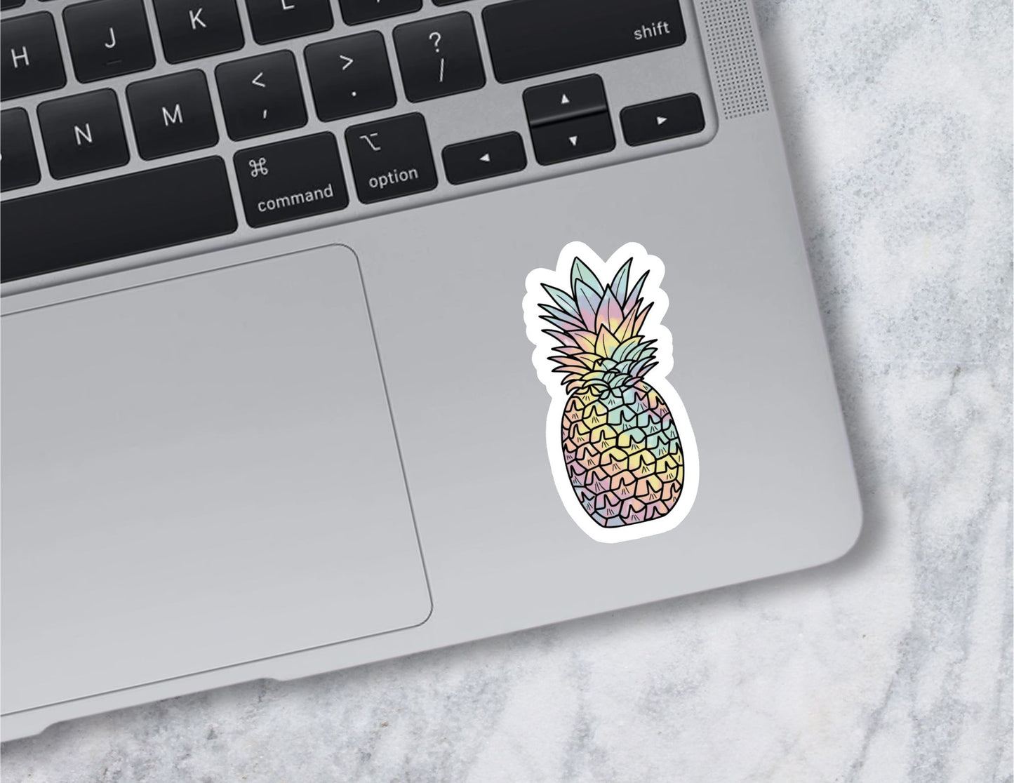 Colorful Pineapple Sticker