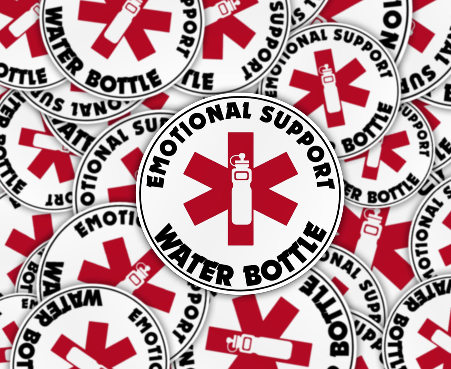 Emotional Water Bottle Sticker