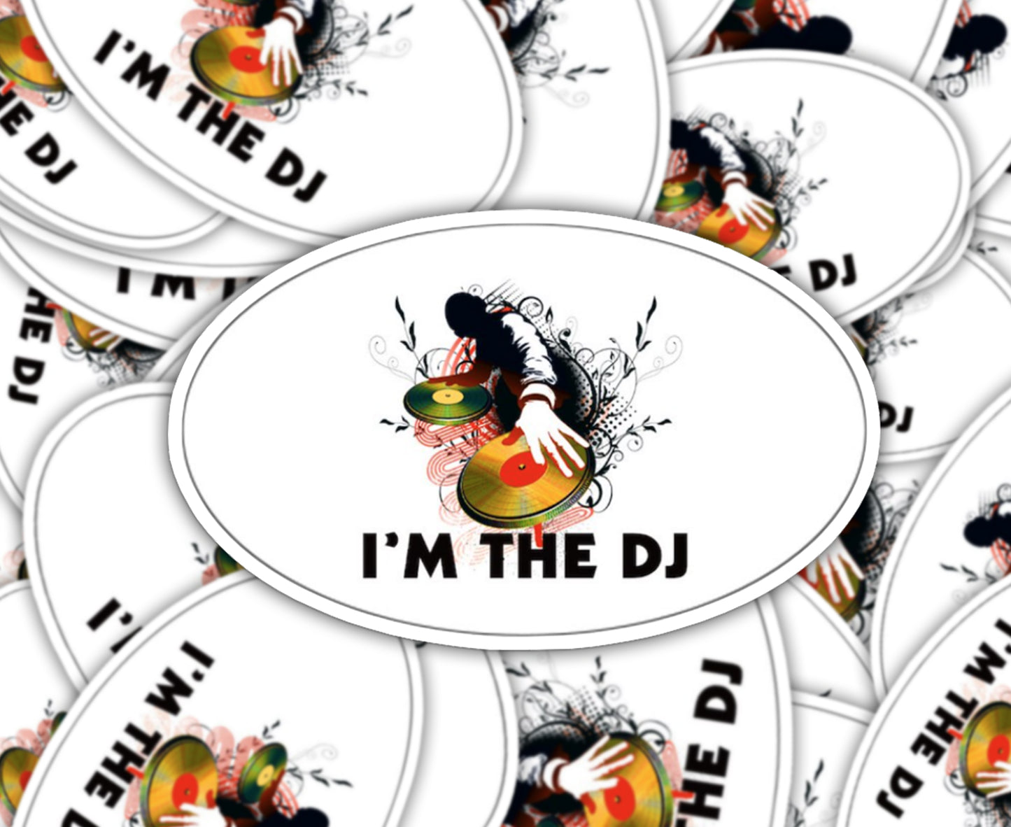 Im the DJ Sticker