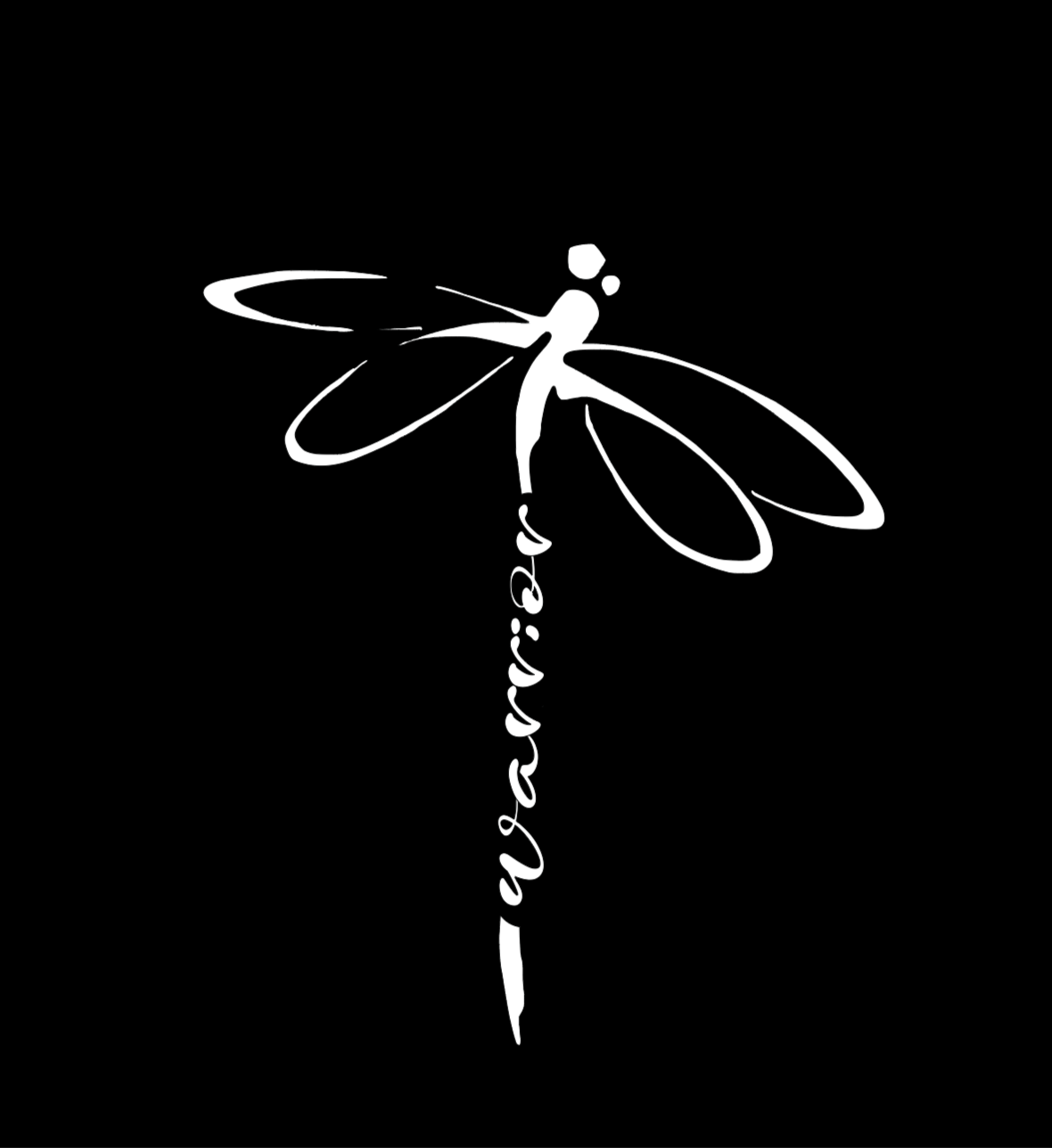 Dragonfly Warrior Decal