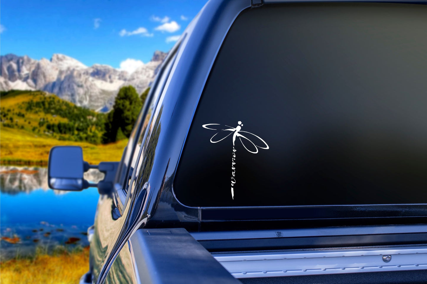 Dragonfly Warrior Decal