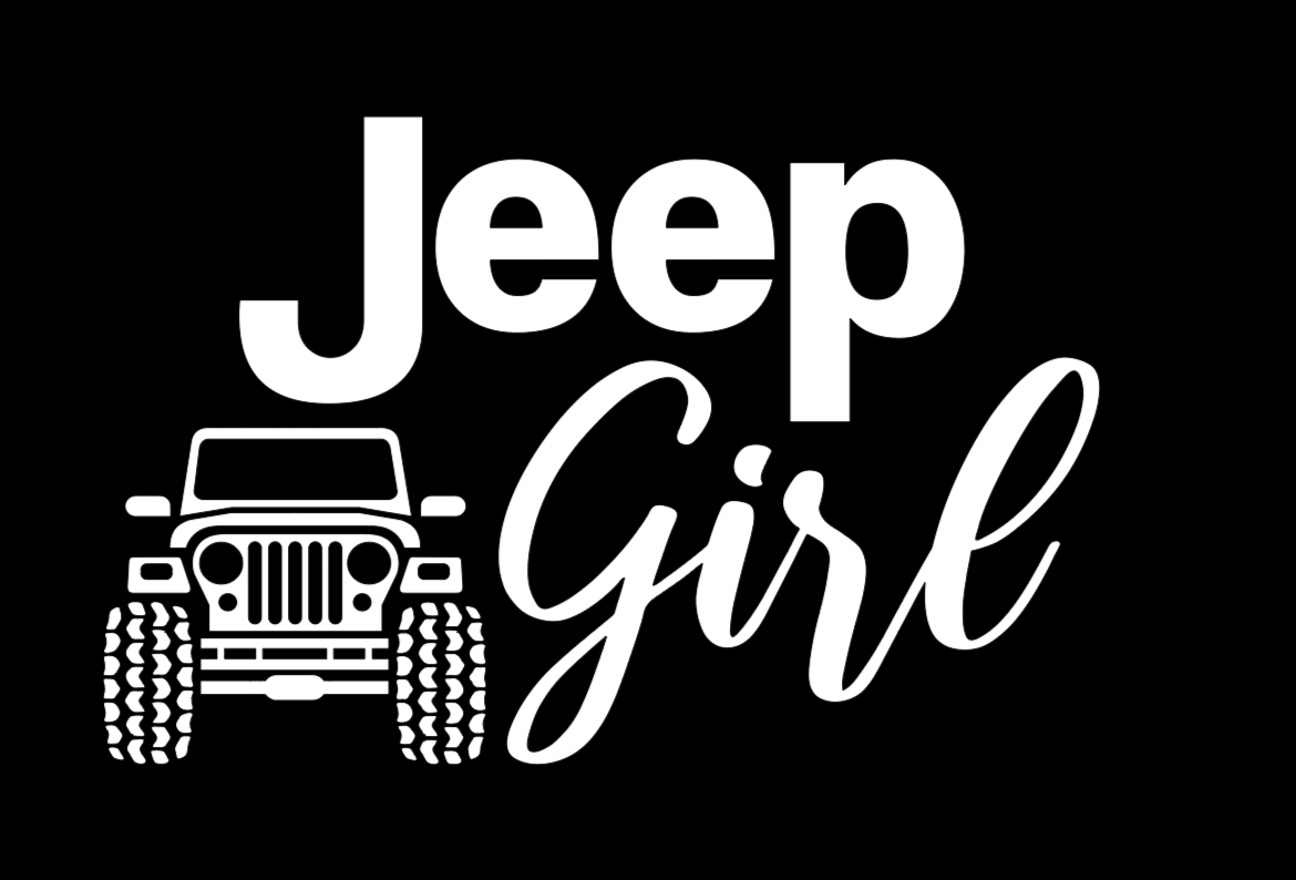 Jeep Girl Decal