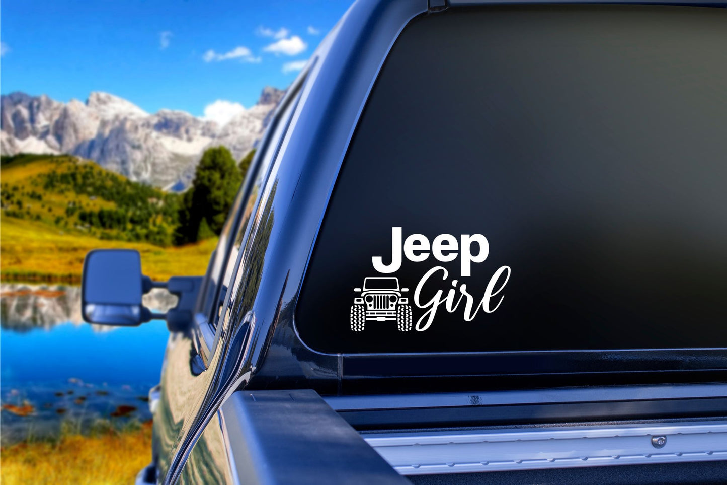 Jeep Girl Decal