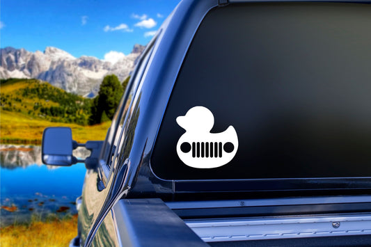 Jeep Duck Decal