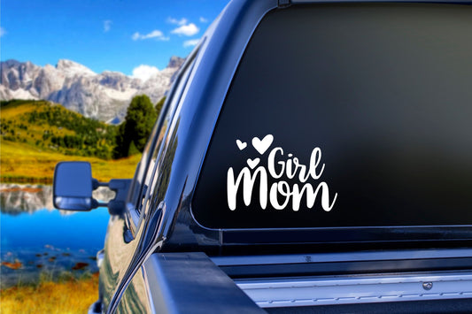 Girl Mom Decal