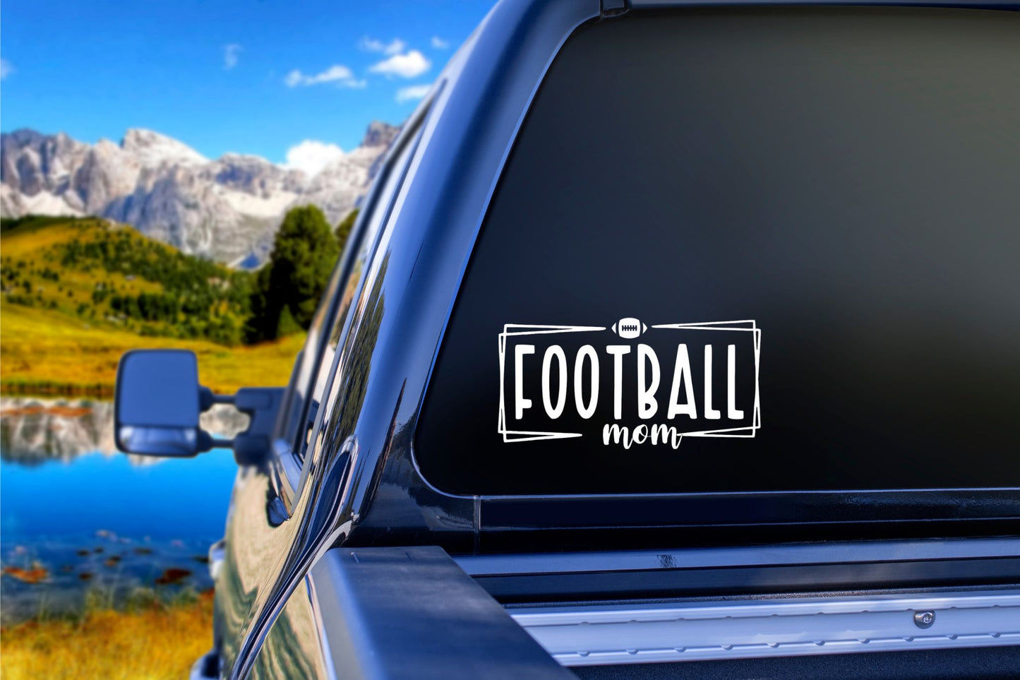 Football Mom Decal